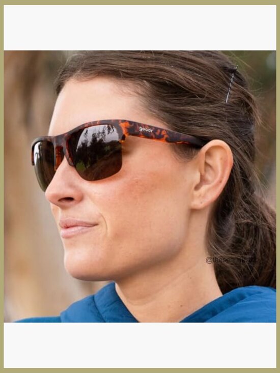 Polarized Sunglasses with Glare-Reducing Lenses - UV400 Protection - No Slip,